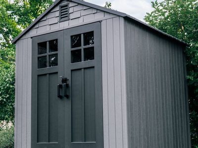 Lifetime Products Architect Series 7-ft x 7-ft Outdoor Storage Shed (Model 60512)