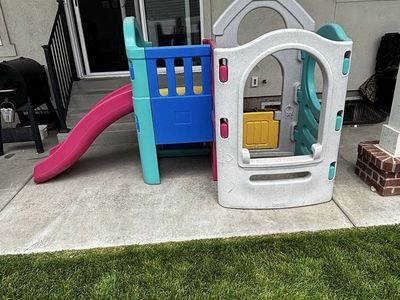 Playhouse with Slide