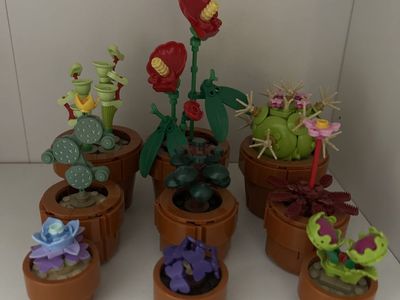 Full Lego plant set