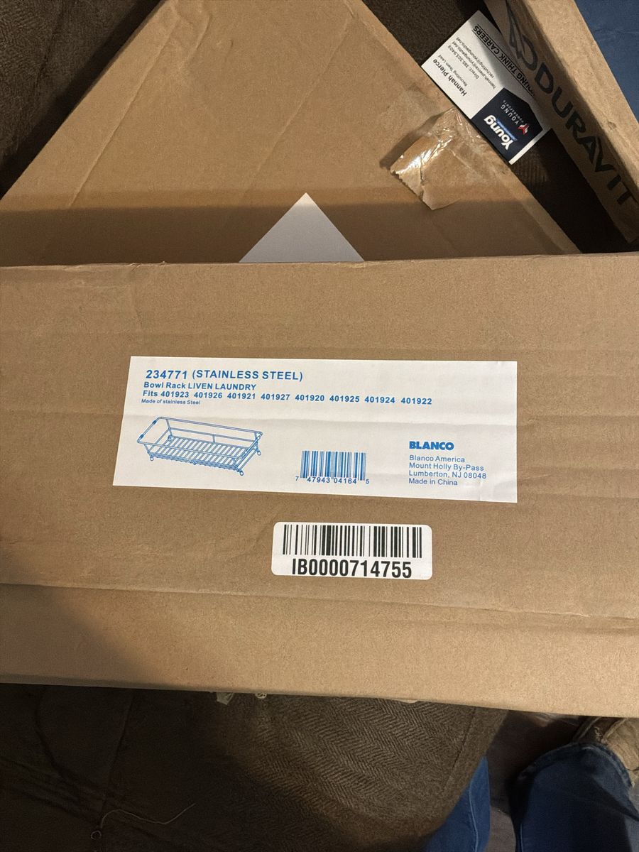 Blanco laundry basket 401923