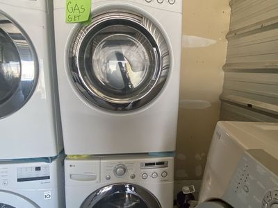 LG washer and steam gas dryer