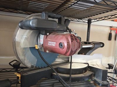 Chicago Electric Sliding Compound Miter Saw