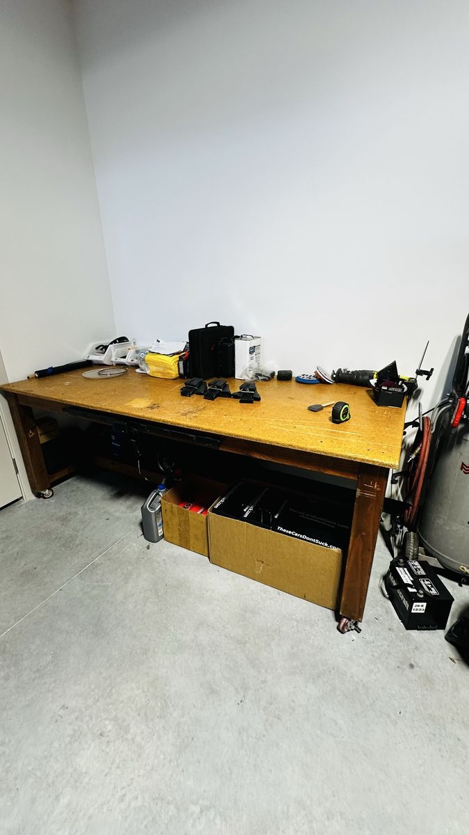 Large Workbench w/Power Strip