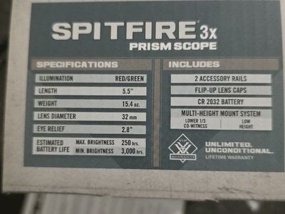 vortex spitfire 3x