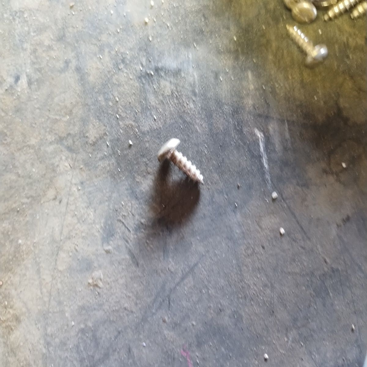 .5" flat head screws