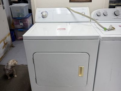 VERY RELIABLE WHIRLPOOL ELECTRIC DRYER W-WARRANTY