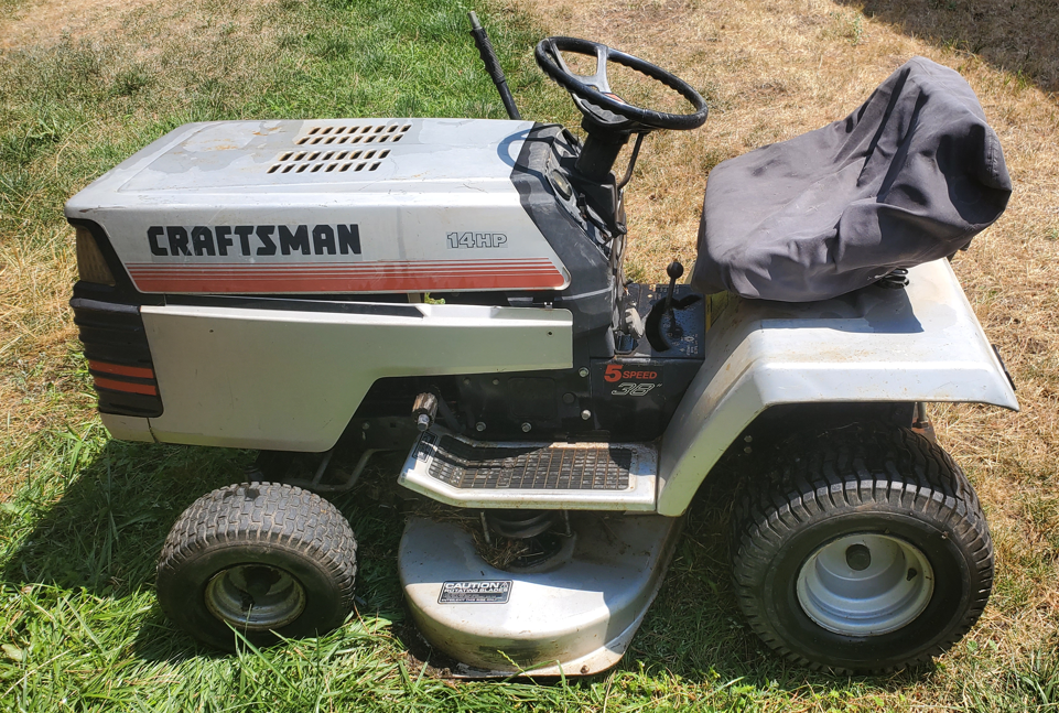 Sears Craftsman 5 speed Riding lawn mower