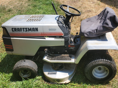 Sears Craftsman 5 speed Riding lawn mower