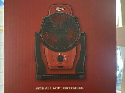 M12 12-Volt Lithium-Ion Cordless Jobsite Fan (Tool-Only)