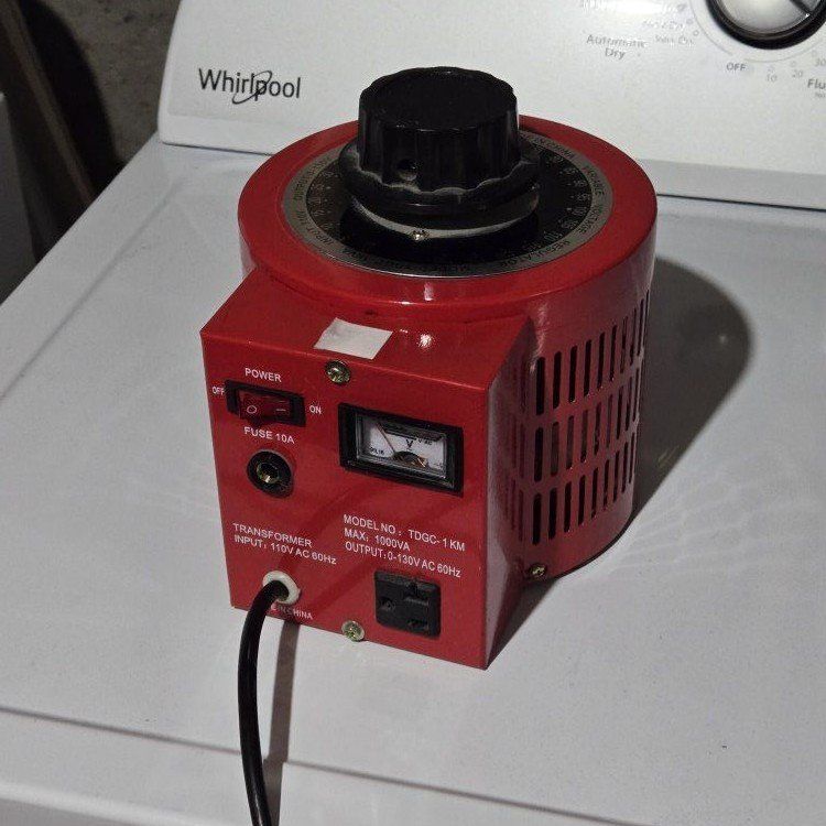 Variable Transformer, Single Phase Voltage Regulat