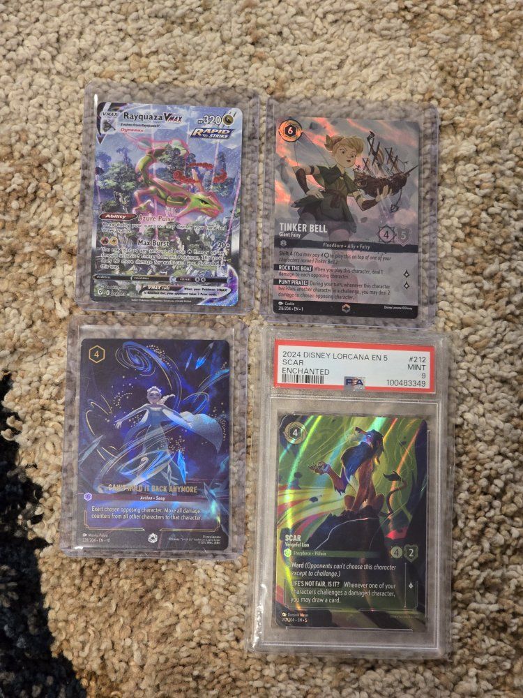 Pokémon/Lorcana cards