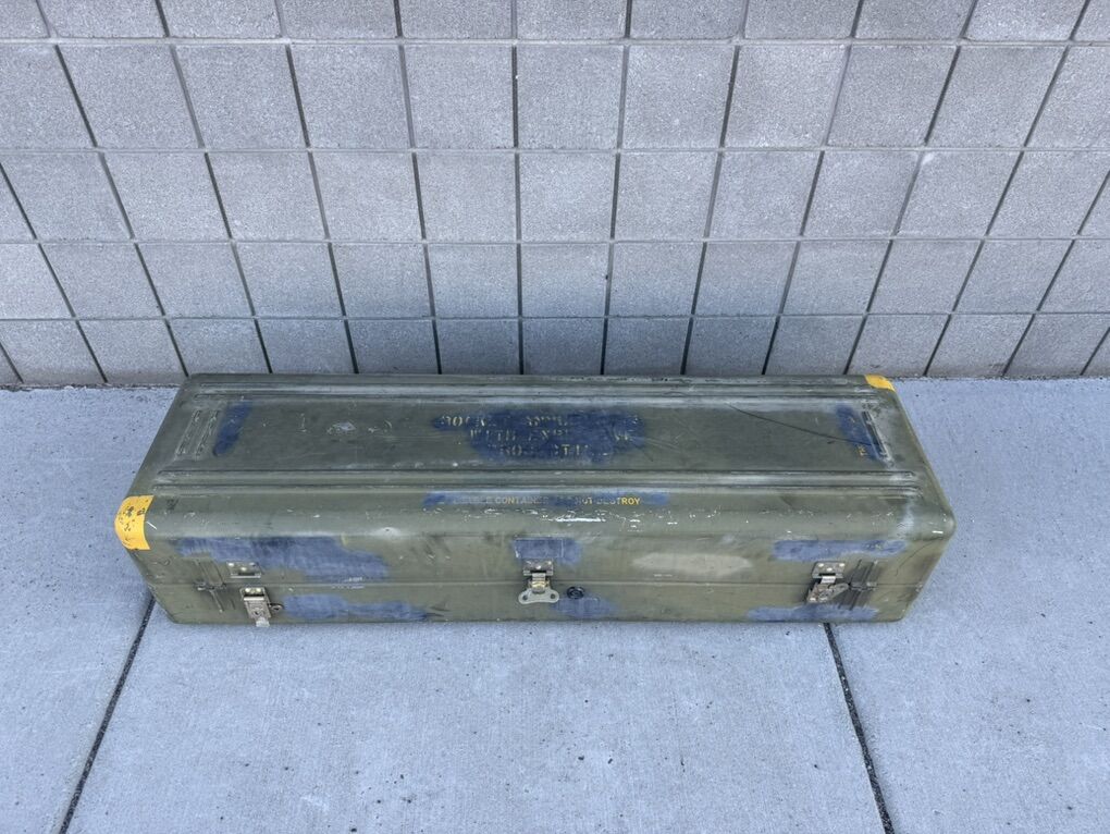 Vintage Military Case For Redeye / Stinger MANPADS
