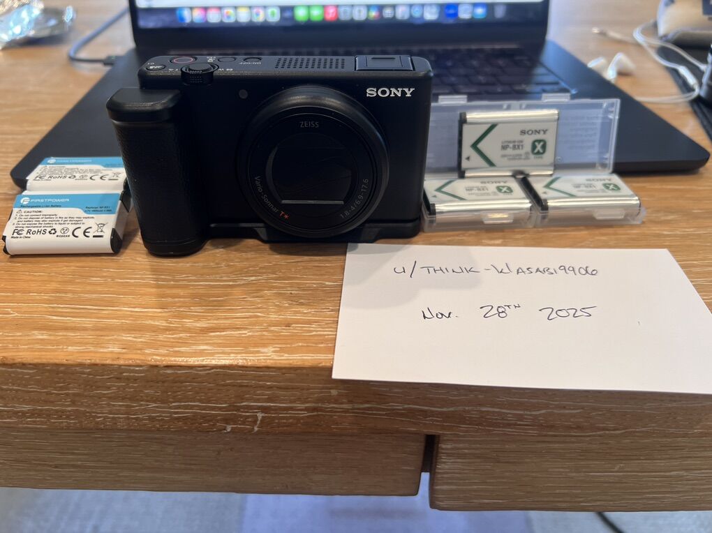 Sony ZV-1 Mark 2 with Accessories