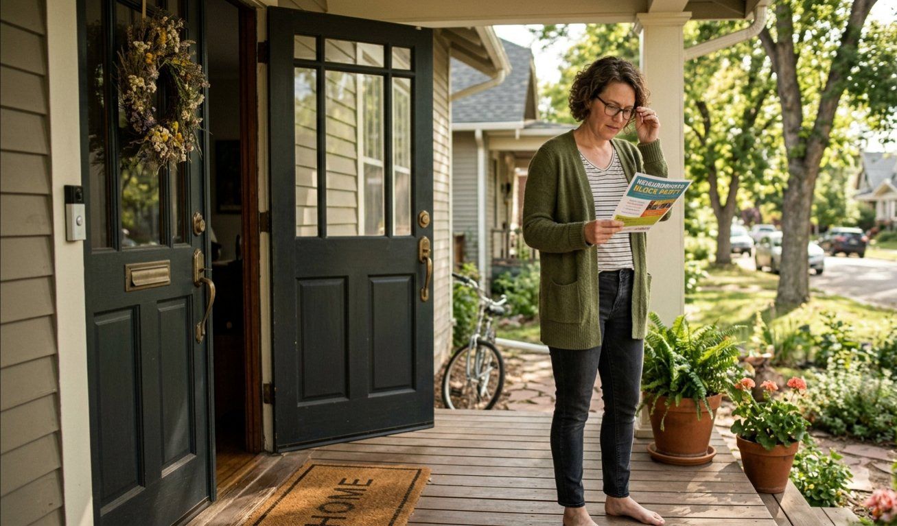 Door to Door Advertisement