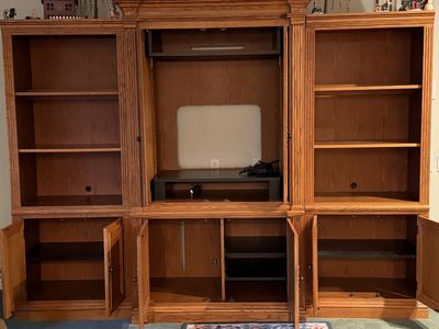 Oak Entertainment Center
