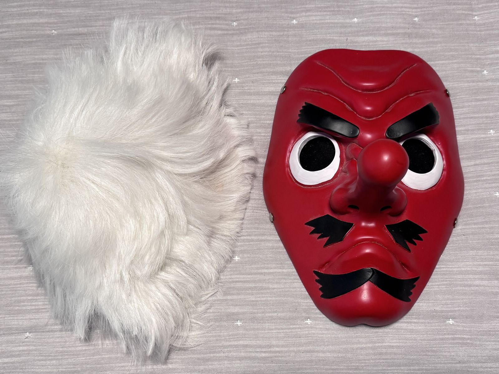 Demon Slayer Urokodaki Mask and Wig