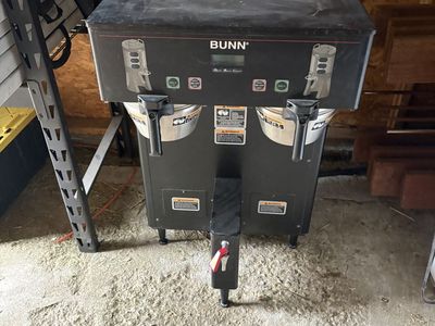 Industrial coffee machine.