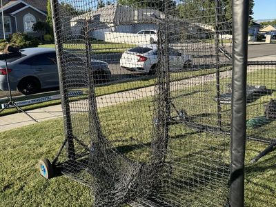 Baseball L-Screen Netting Practice Training Equipment