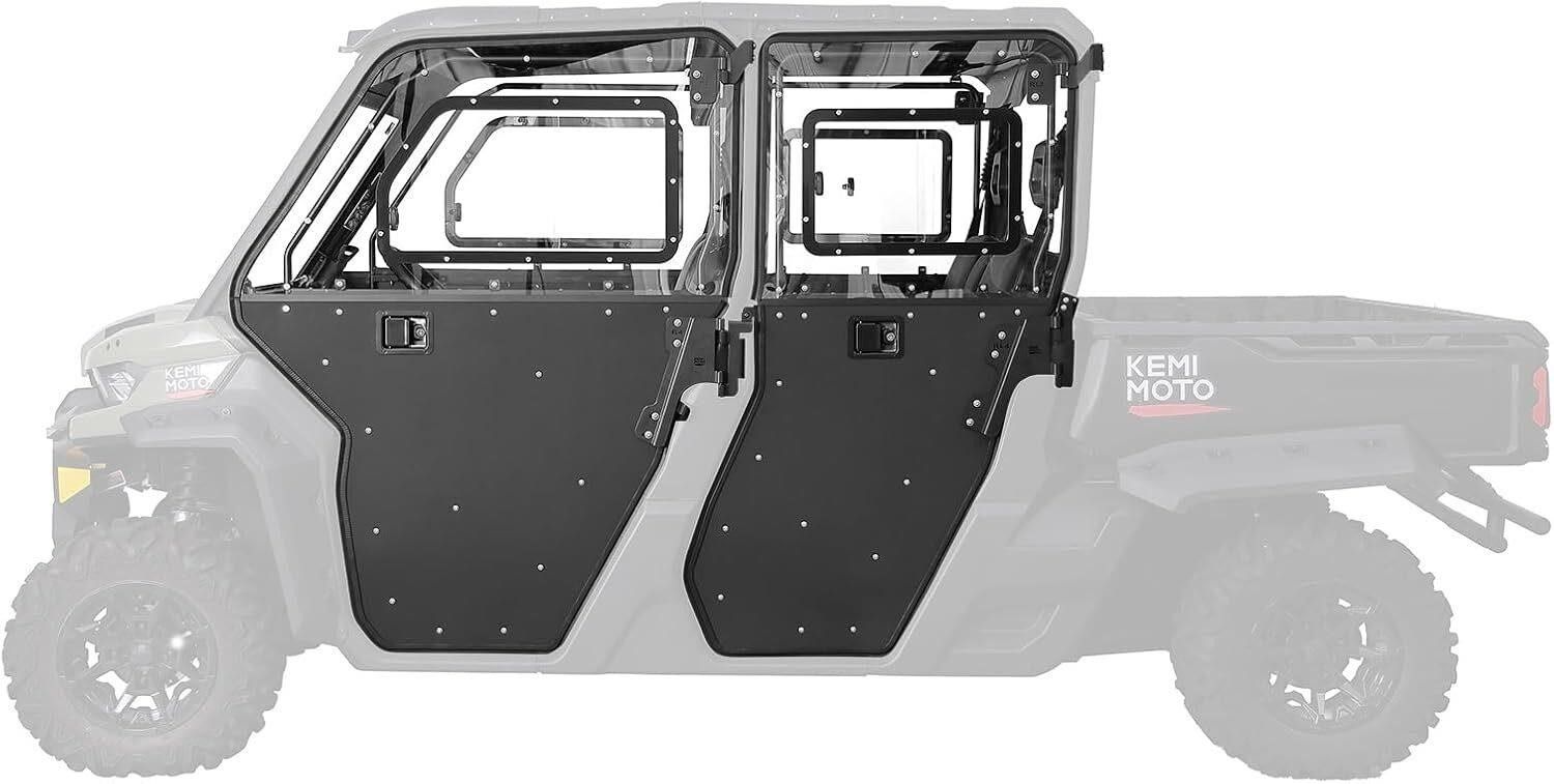 17-25 Can Am Defender KEMIMOTO 2-IN-1 Vented UTV Doors