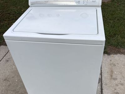 Whirlpool super capacity washer