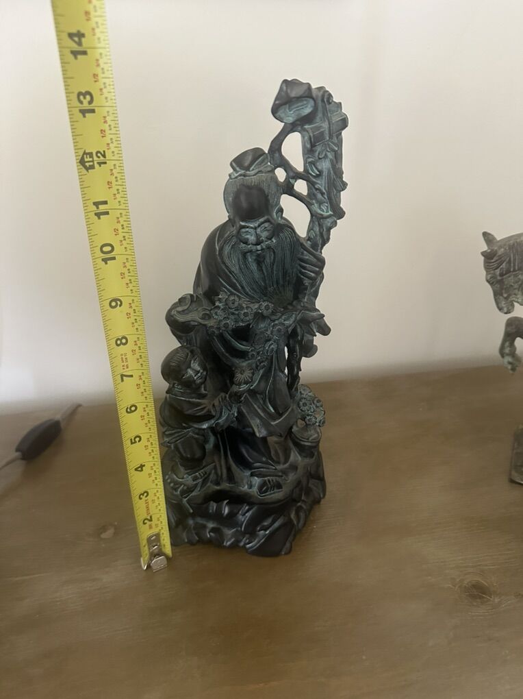 Vintage chinese Resin Statue
