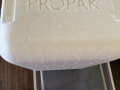 ProPak Styrofoam Cooler Box with ice pack