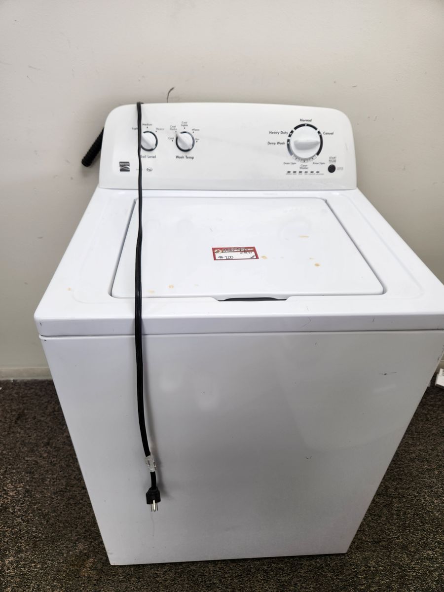 Kenmore White Top Load Washer - Deep Wash, Normal & Heavy Duty Cycles