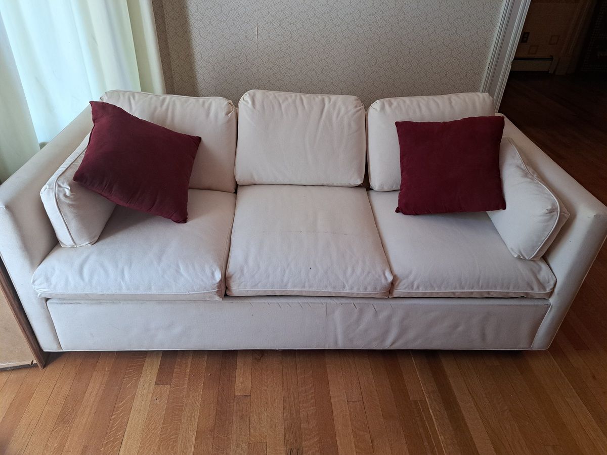 Convertible Sleeper Sofa Bed Couch with Washable Removable Covers - 73" L x 34" D x 28" H