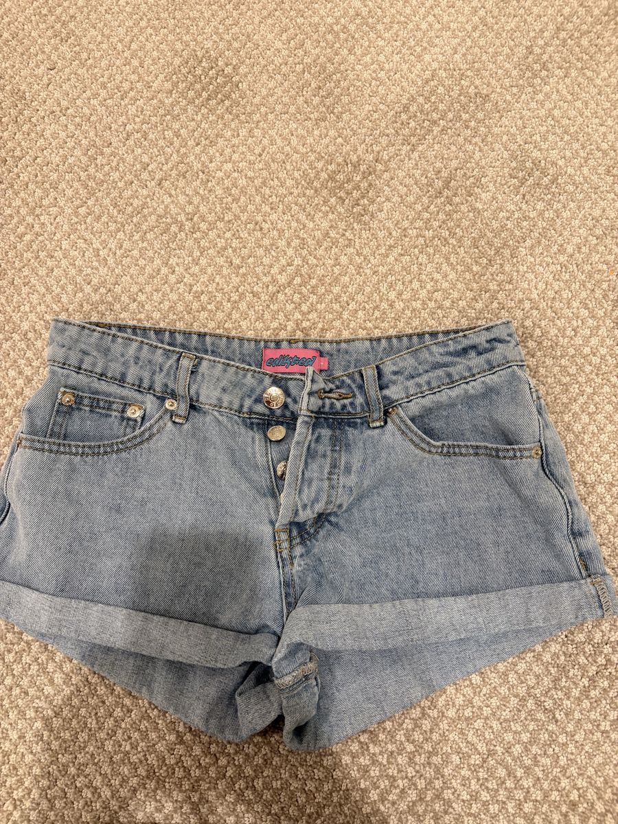Edikted denim shorts