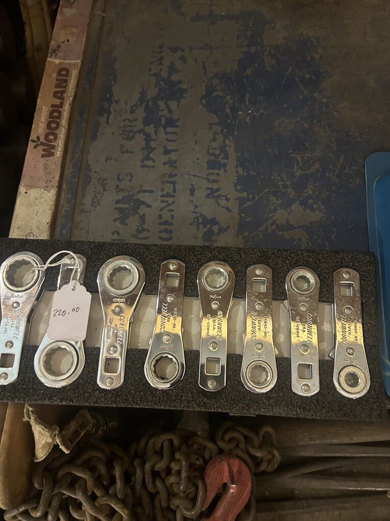 Cornwell Closed End Ratcheting Stubby Box End