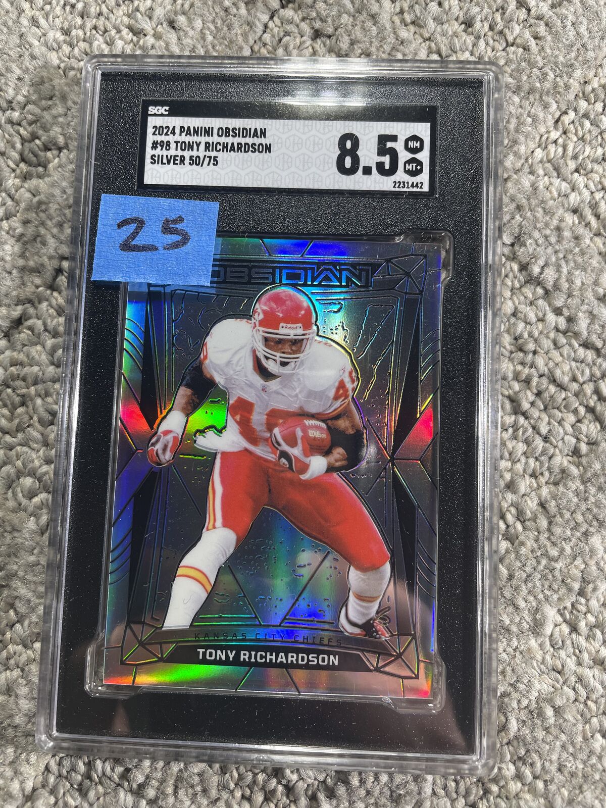 Kansas City Chiefs graded slabs