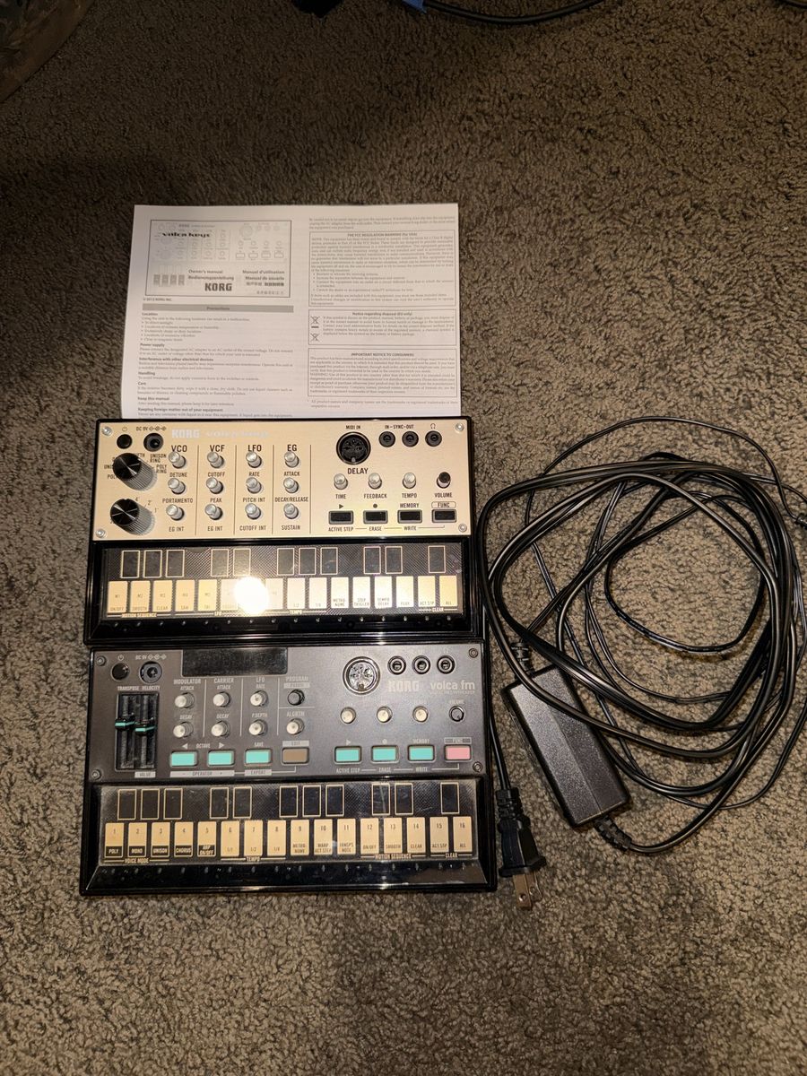 Korg Volca Bundle -- Keys & FM