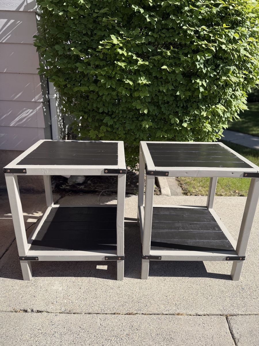 Set of Two End Tables
