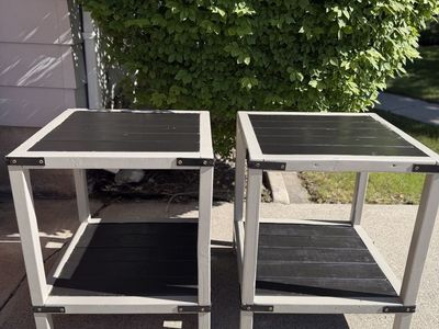 Set of Two End Tables