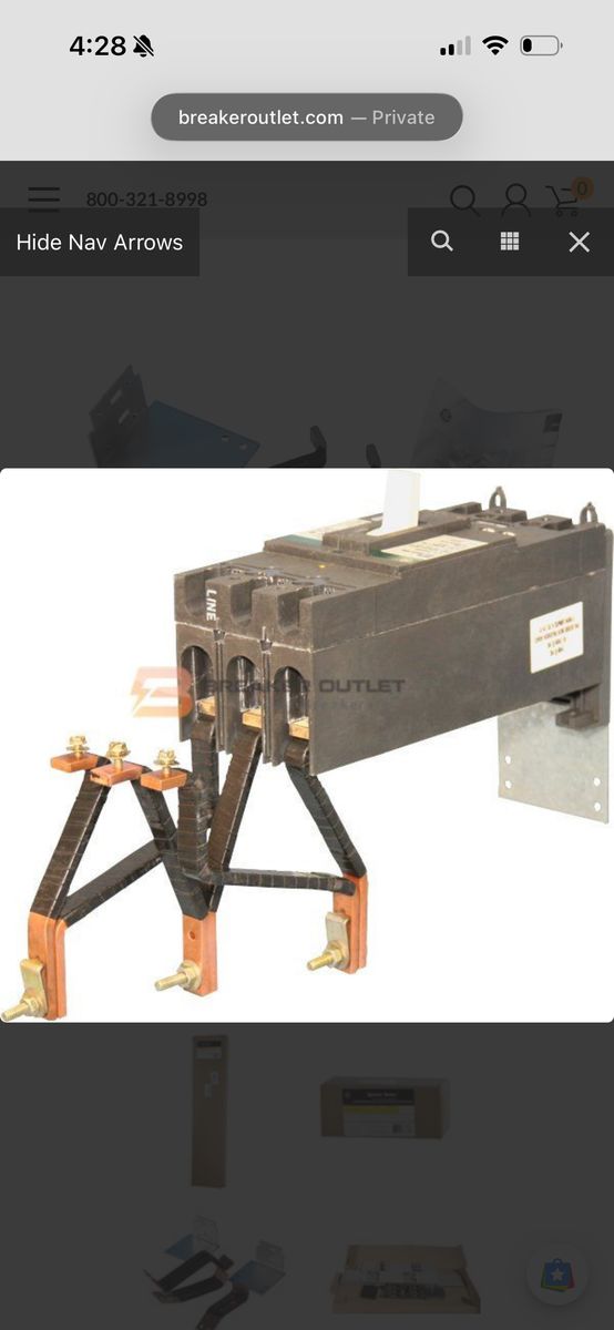 Spectra Series Bolt on SE Breaker mounting Kit