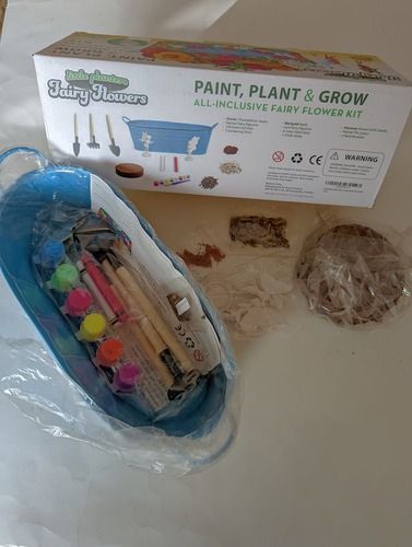 DYI: Paint, Plant & Grow Fairy Garden Flower Kit