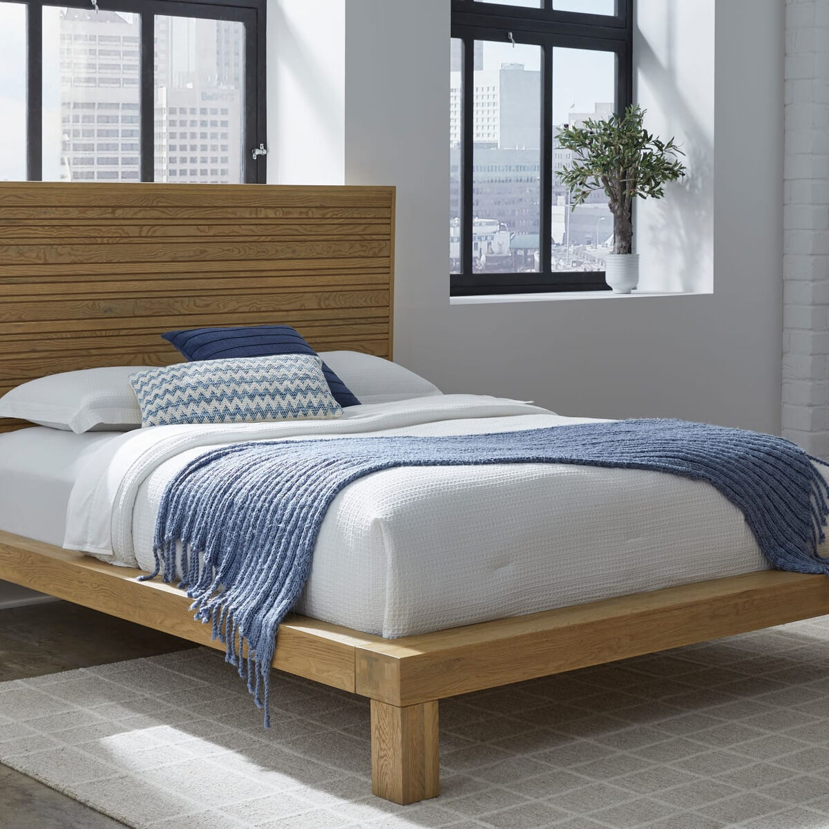 Brand New Queen Size Platform Bed Frame