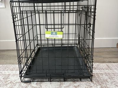 Top Paw Folding 2 Door Dog Crate