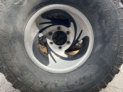 6 lug chevy wheels and mud tires