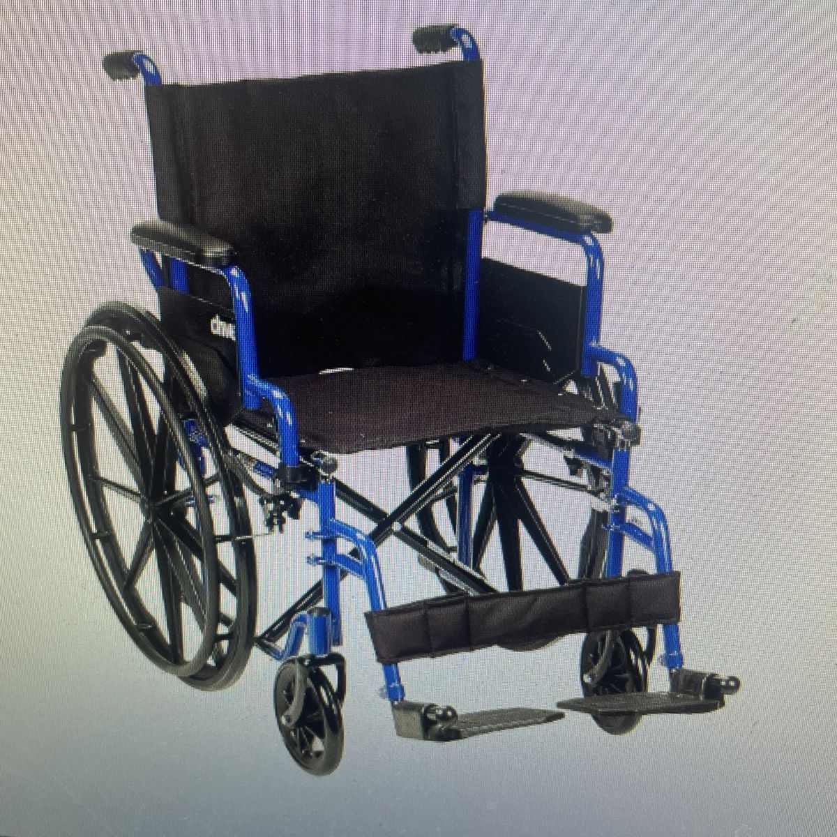 DRIVE WHEEL CHAIR NEW  IN THE BOX 18" SEAT  WITH LEG STANDS