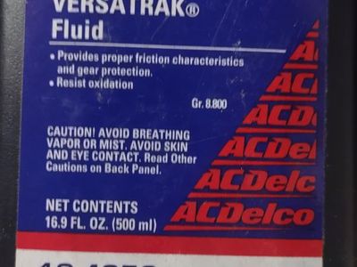 Versatrack fluid