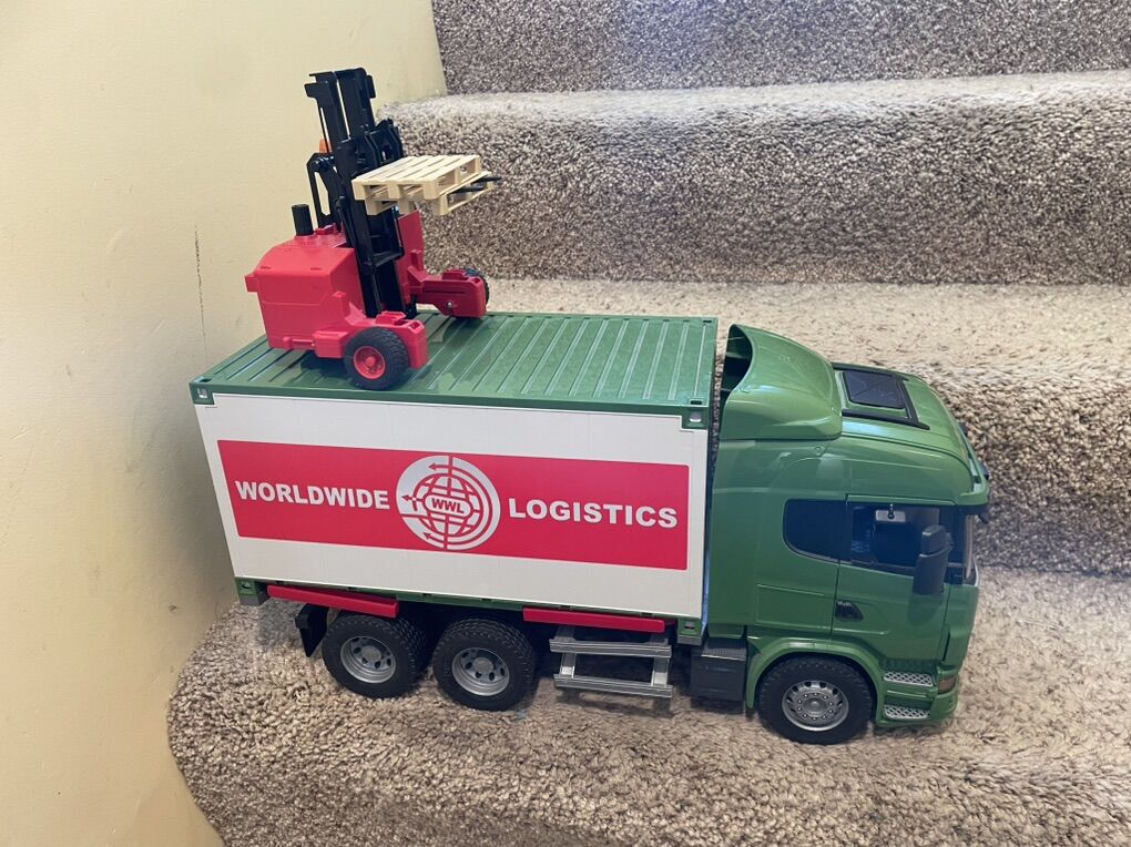 Bruder Container Truck