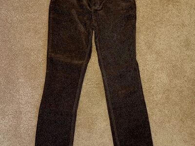Women's Dark Brown Corduroy Pantsts