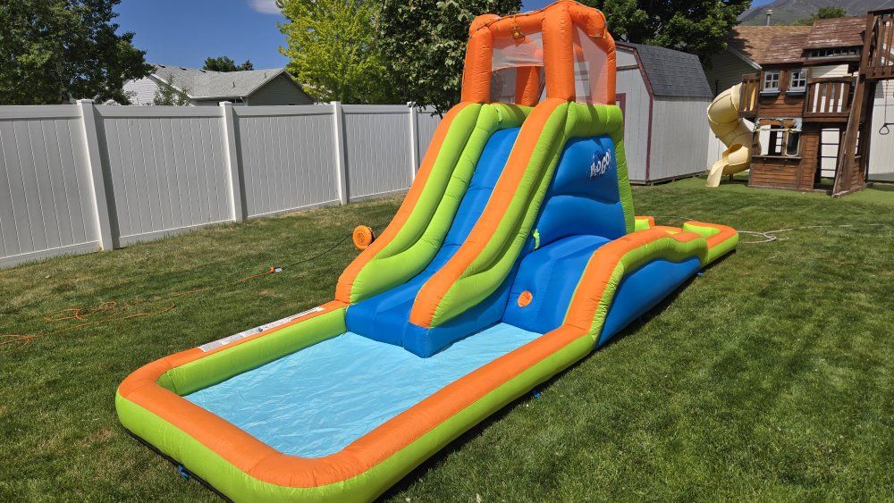 Bestway H2OGO! Mount Splashmore Inflatable Water Park - 2 Slides, Splash Pools