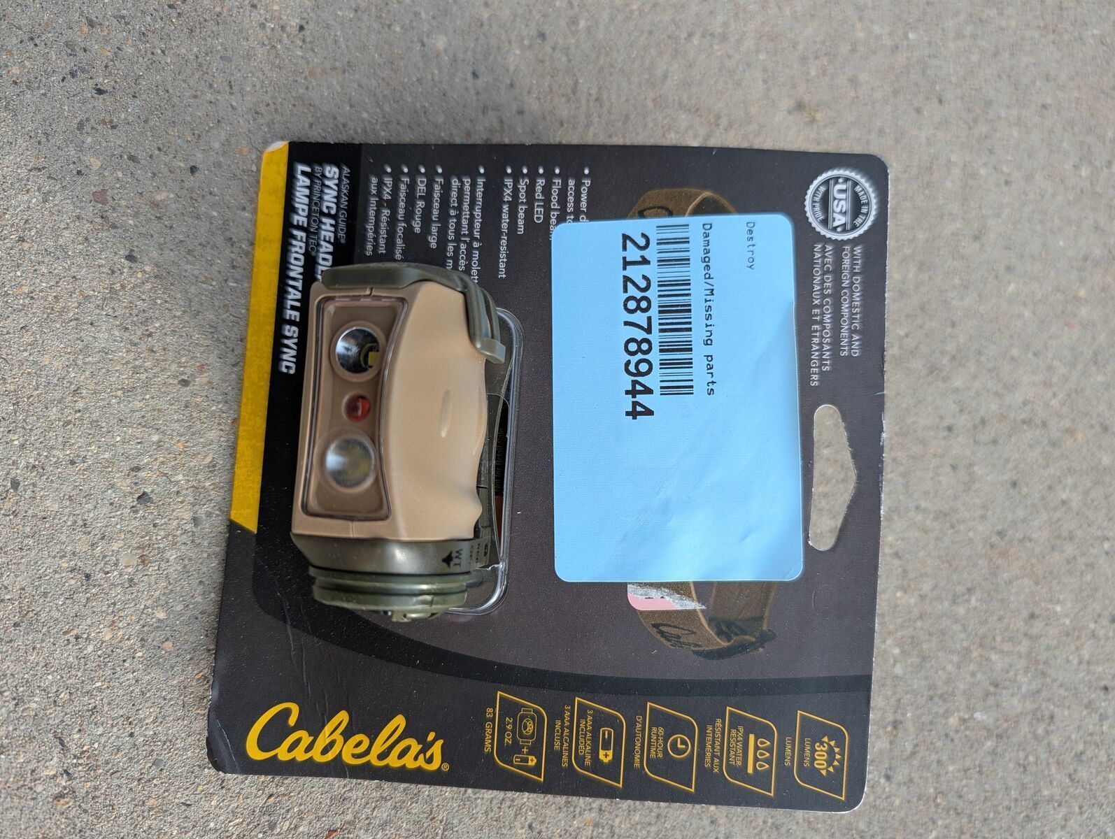 Cabela's Headlamp