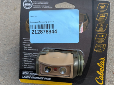 Cabela's Headlamp