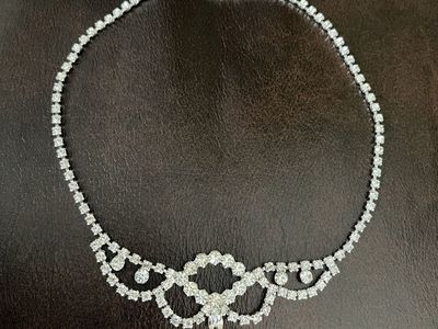 1950's Rhinestone Choker - Vintage - Brilliant