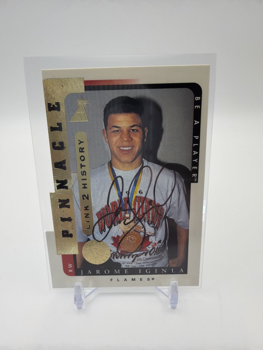 Jarome Iginla Link 2 History Pinnacle Auto