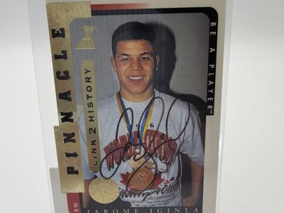 Jarome Iginla Link 2 History Pinnacle Auto