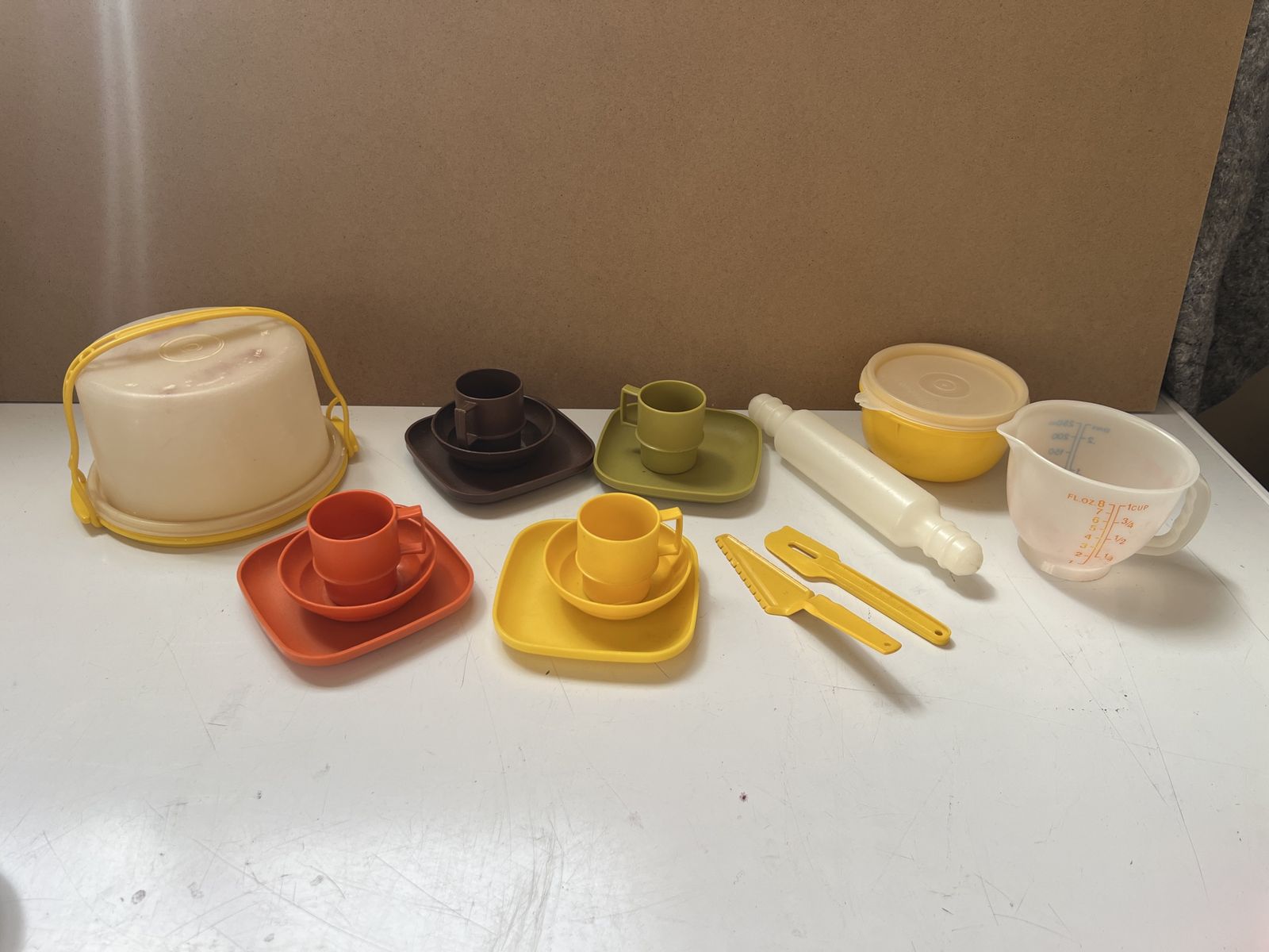 Vintage Tupperware Kids Mini Party Set